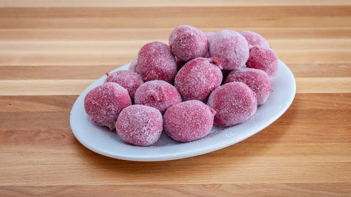 Buraczane gnocchi z mascarpone i orzechami 100g