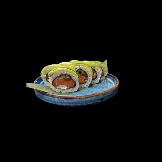 Łosoś w awokado 8 szt.