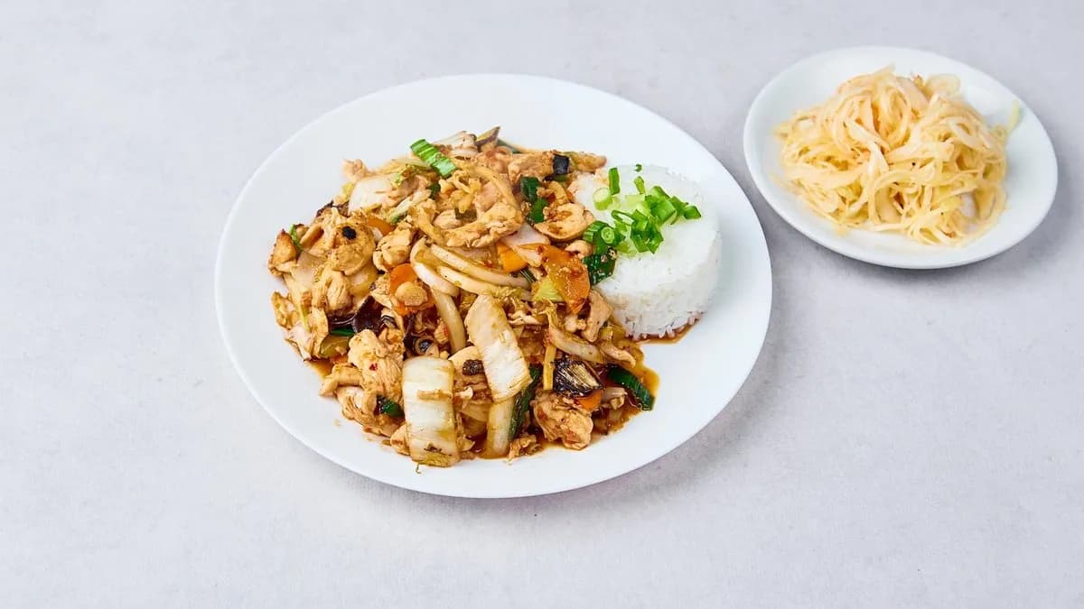 Kurczak w sosie tajskim