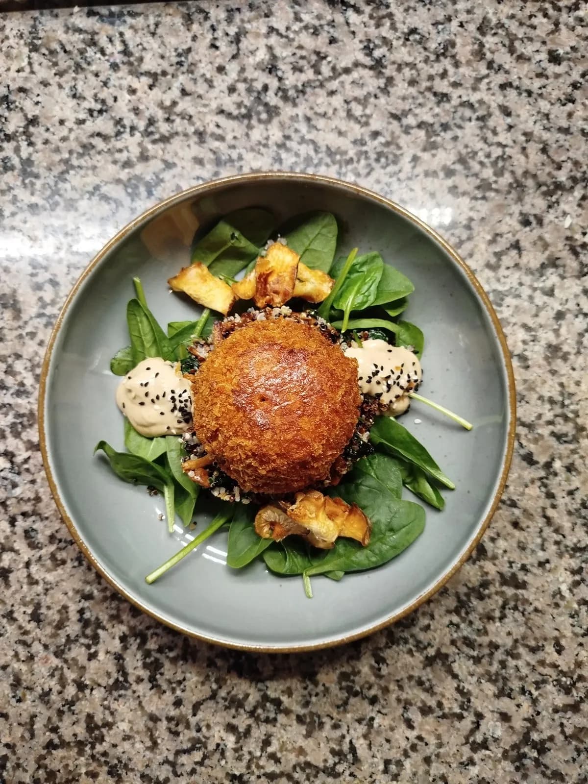 wegańskie krokiety z kalafiora