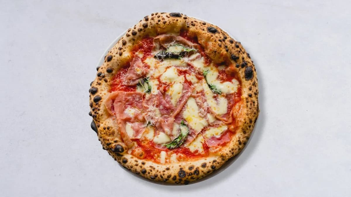 Margherita con cotto