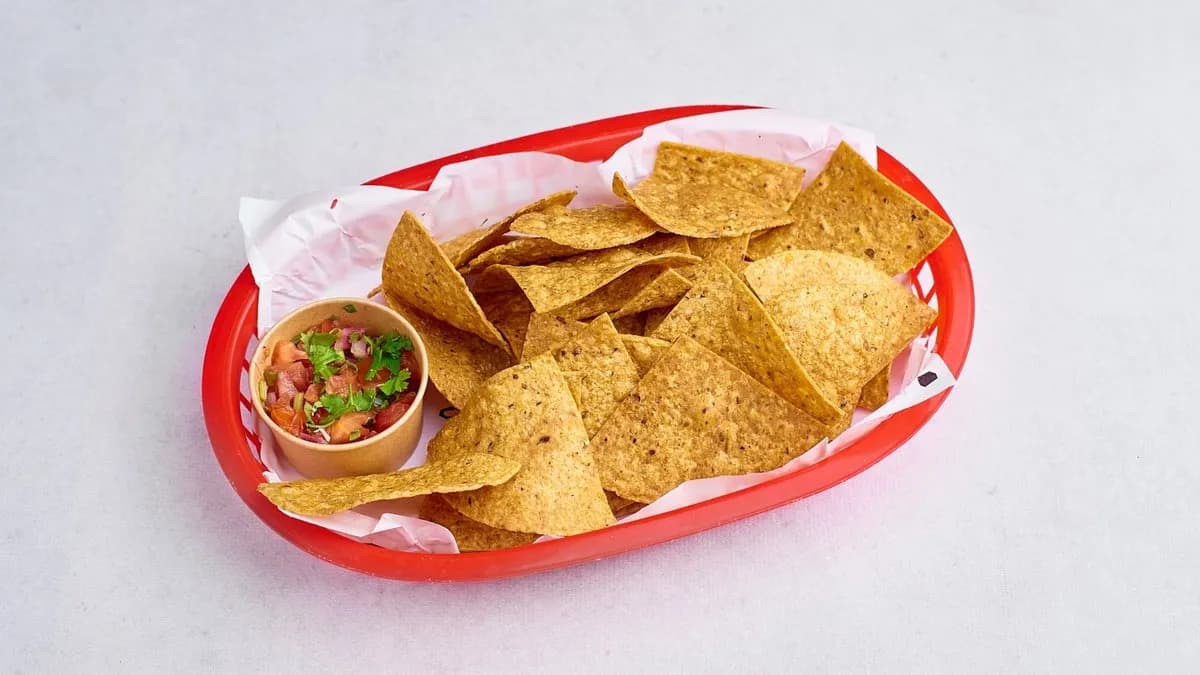 Nachos duże z pico de gallo