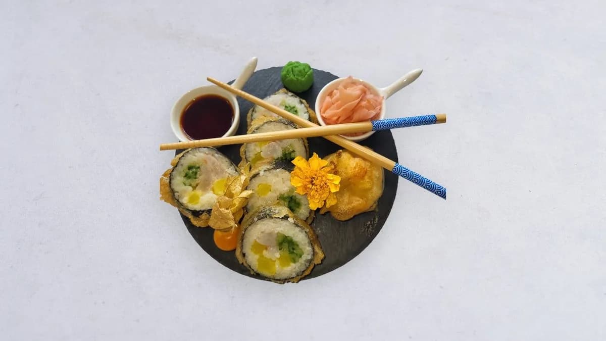 Futomaki krewetka w tempurze