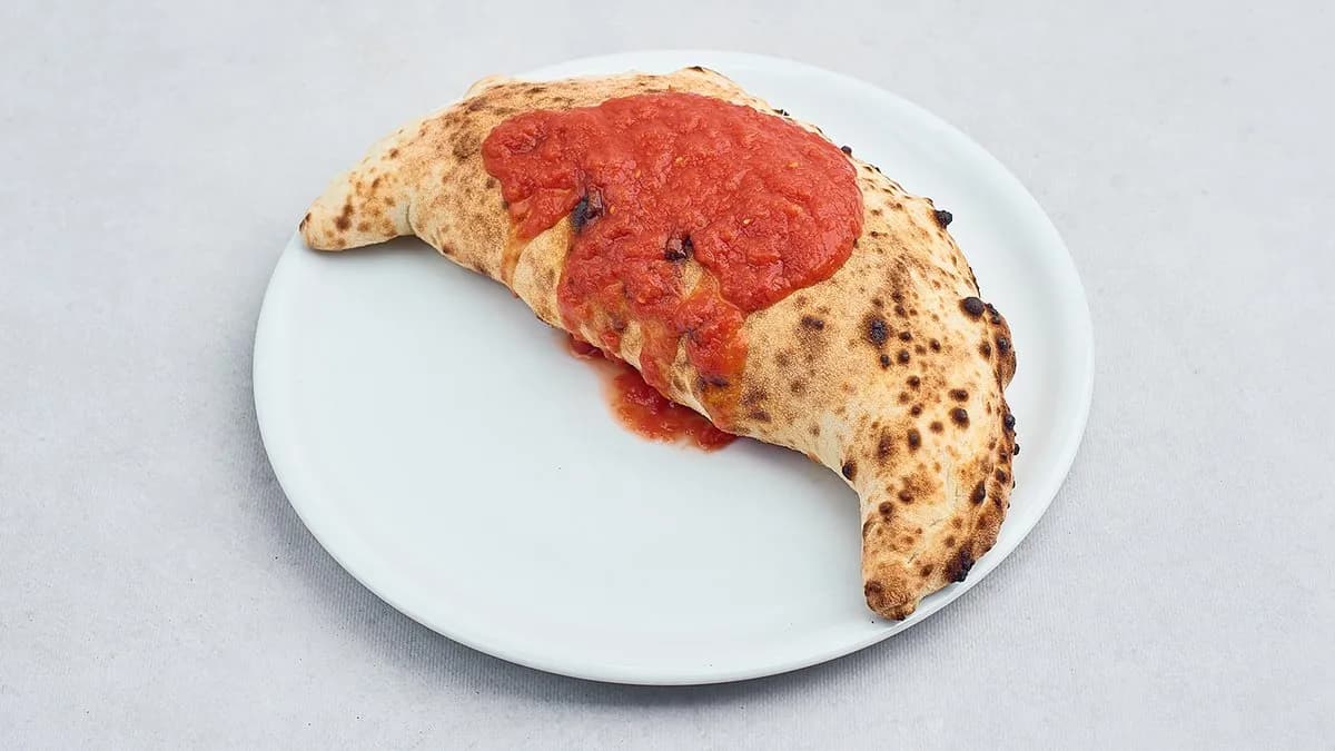 Calzone e prosciutto