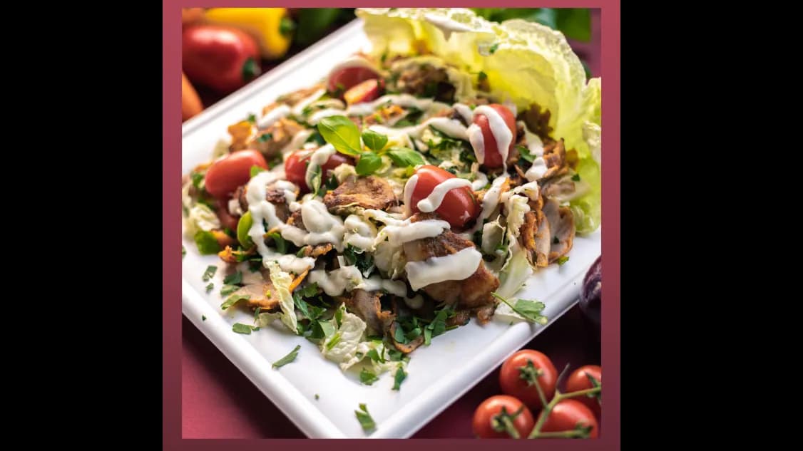 Sałatka z kurczakiem