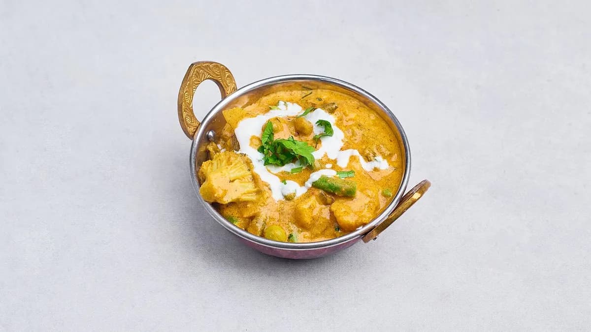 Aloo gobi i sada chawal