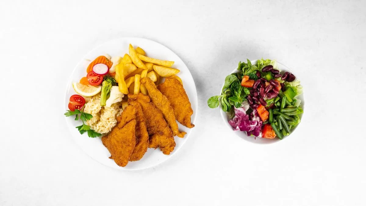 Crispy chicken tempura