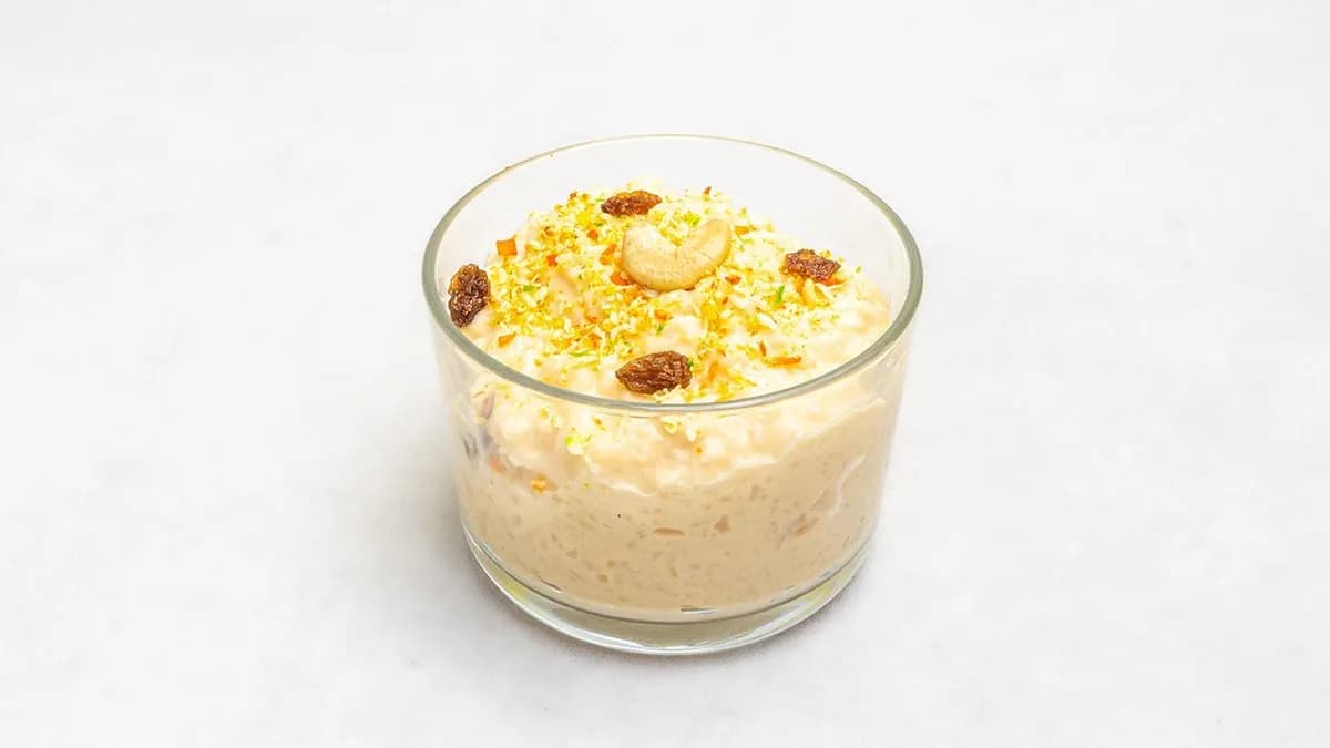 Rice pudding