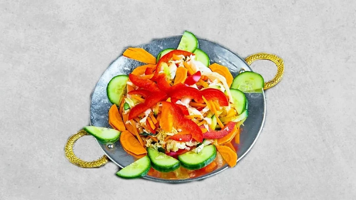 Nepali green salad 🌿