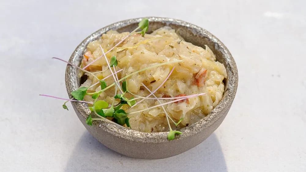 Kapusta smażona z boczkiem