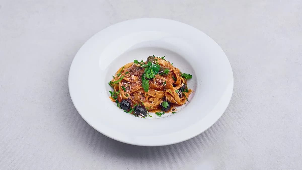 Tagliatelle bella puttanesca