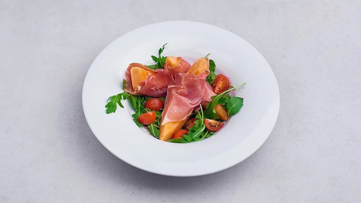 Melon z szynką parmeńską