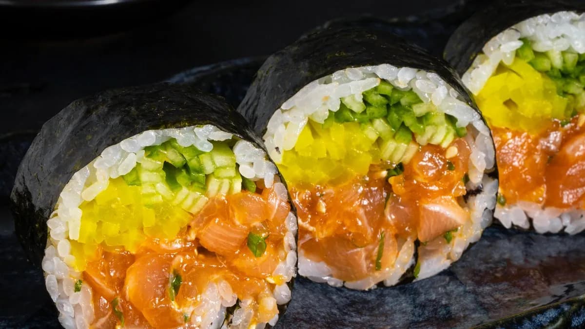 Futomaki Tatar Łosoś