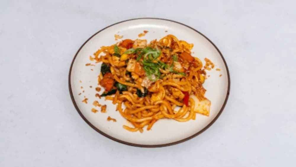 465. Pad Udon z krewetkami