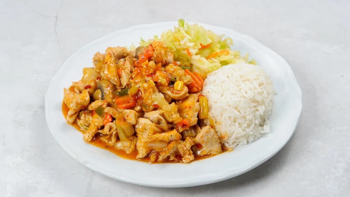 Kurczak z cebulą na ostro 🌶️