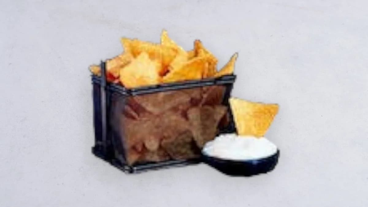 Nachos z sosem serowym