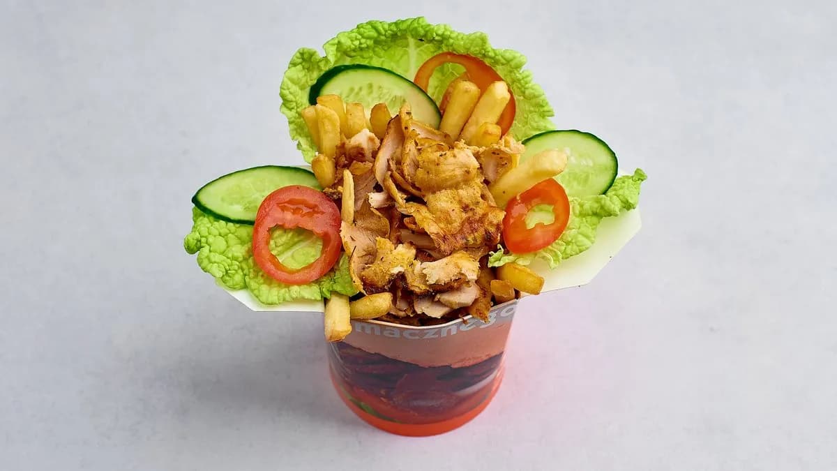 Box kebab z kurczaka
