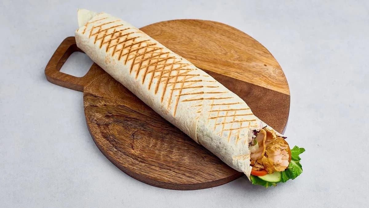 Tortilla kebab z kurczaka