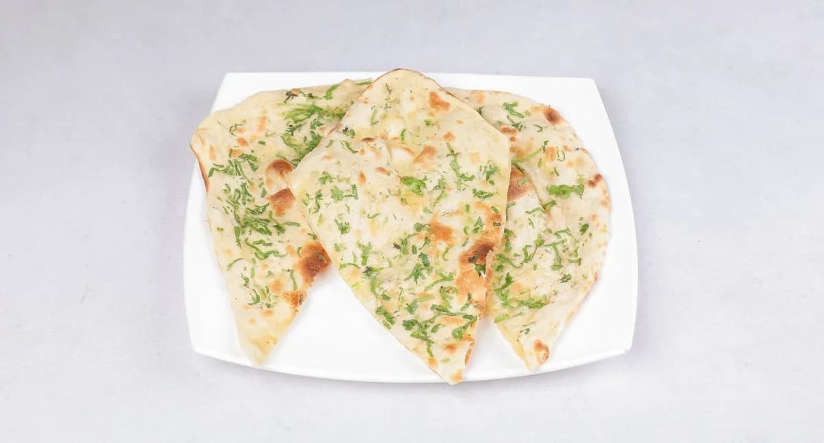 Coriander naan