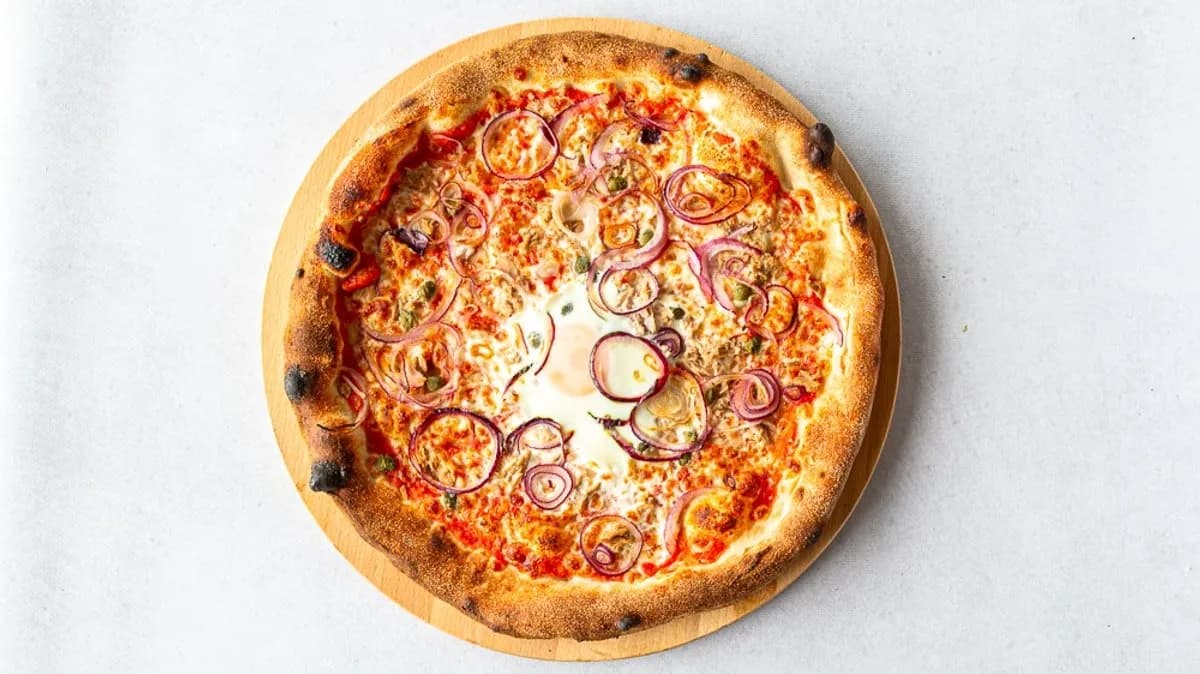 Pizza e tonno