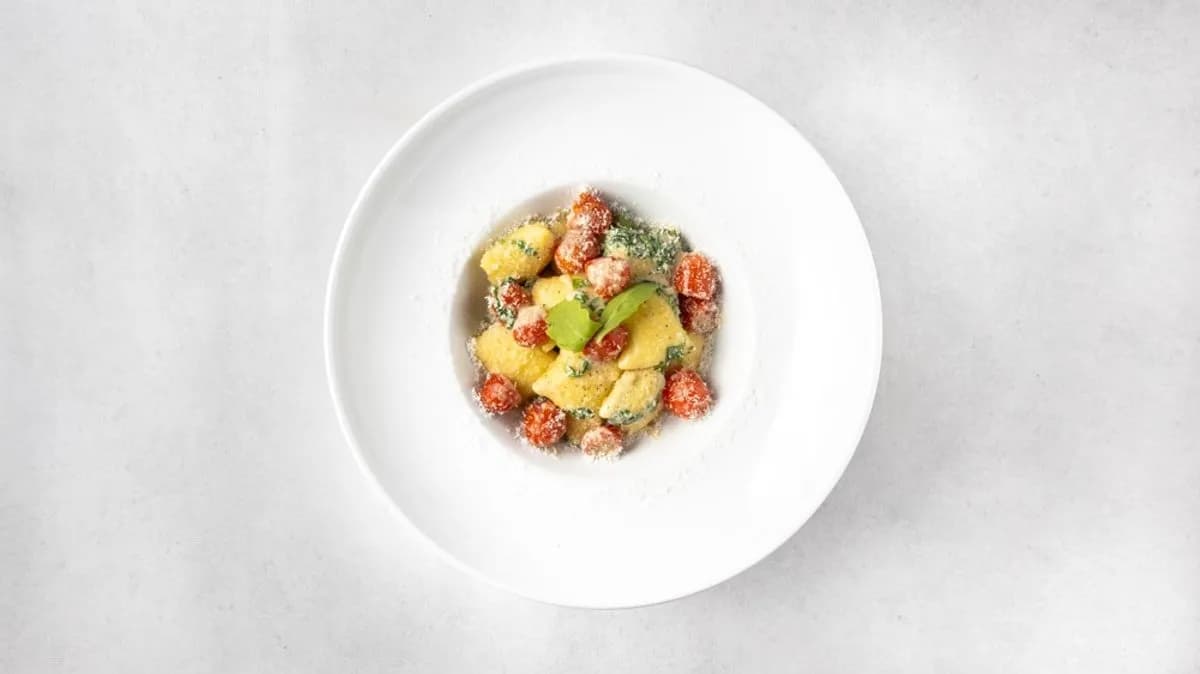 Gnocchi con mozarella