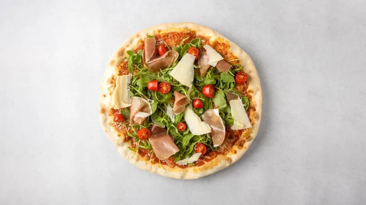 Pizza prosciutto di parma e rucola