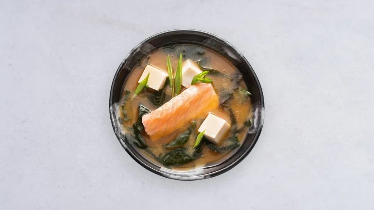 Miso łosoś