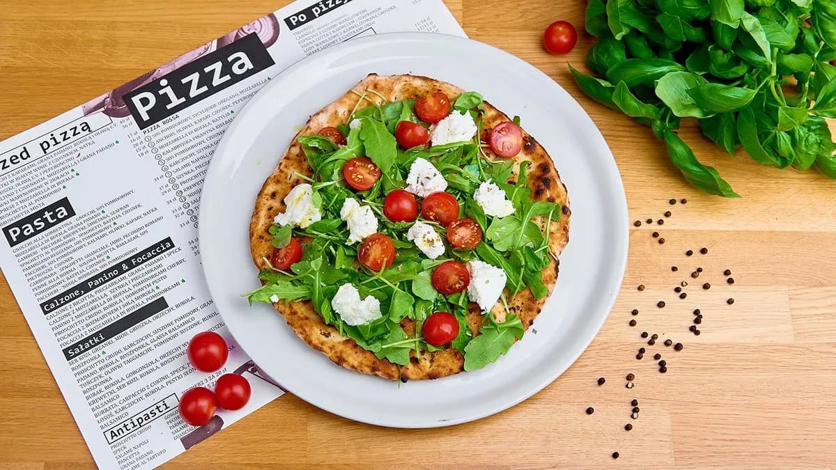 Focaccia z mozzarella di bufala 🌿