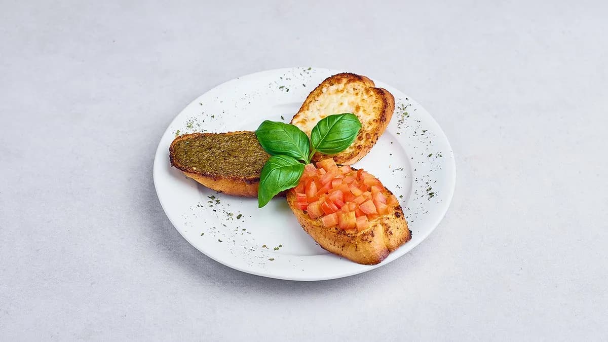 Bruschetta tri colore