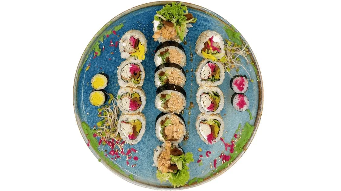 2 za 1: Mały Sushi Day Premium GRILL (18 szt.)