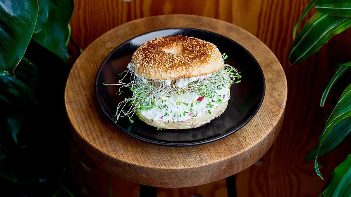 Kanapka z twarożkiem