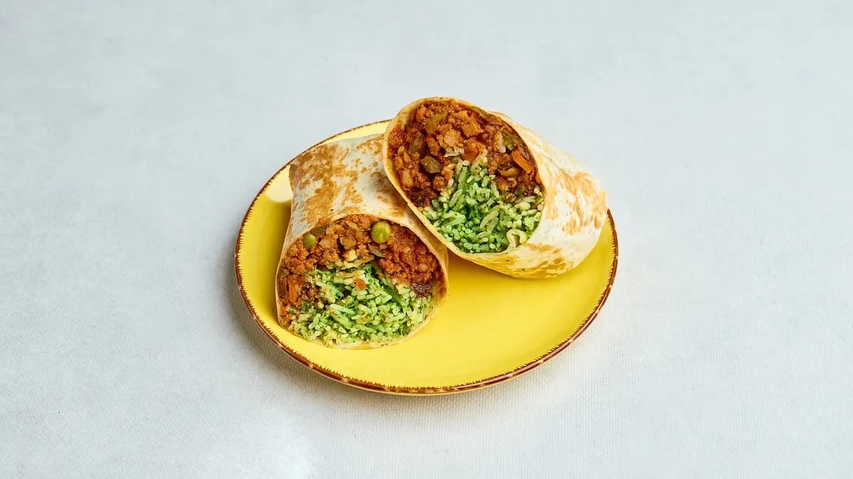 Picadillo Burrito