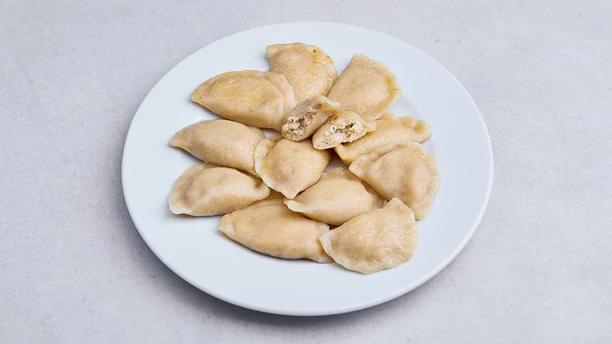 Pierogi ukraińskie ugotowane