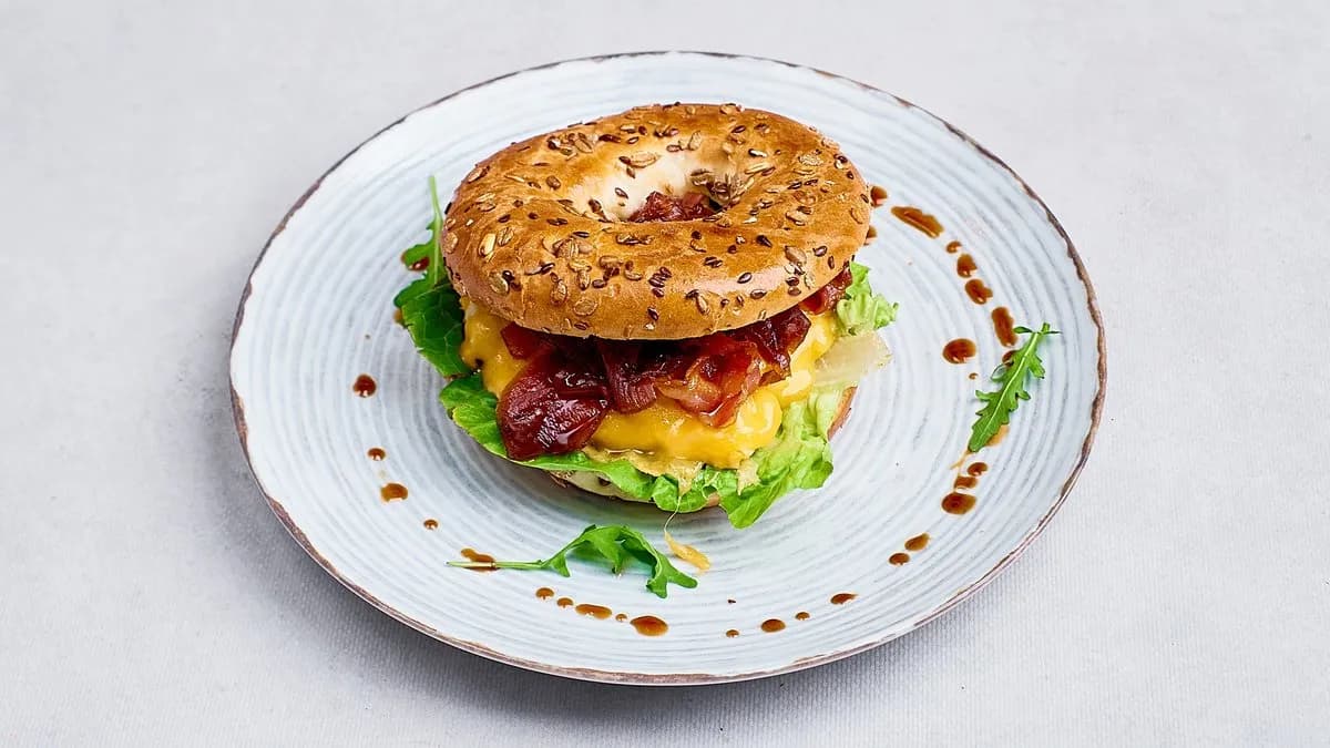 Truffle Hunter Bagel