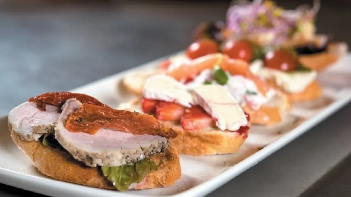 Kanapki w pięciu smakach