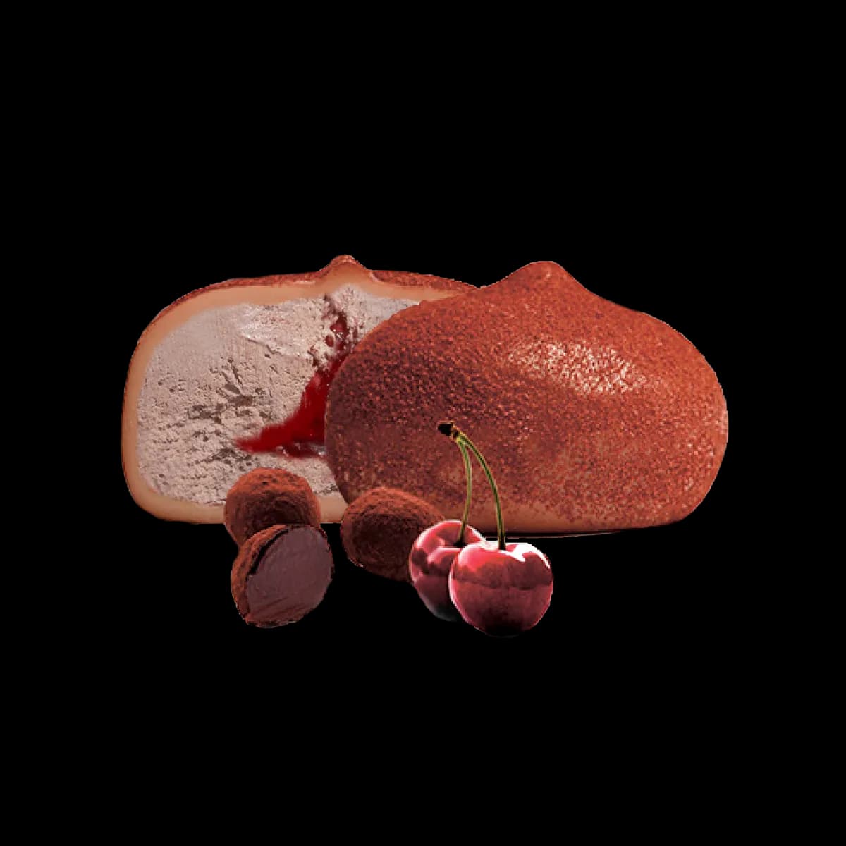 Mochi Trufla z wiśnią