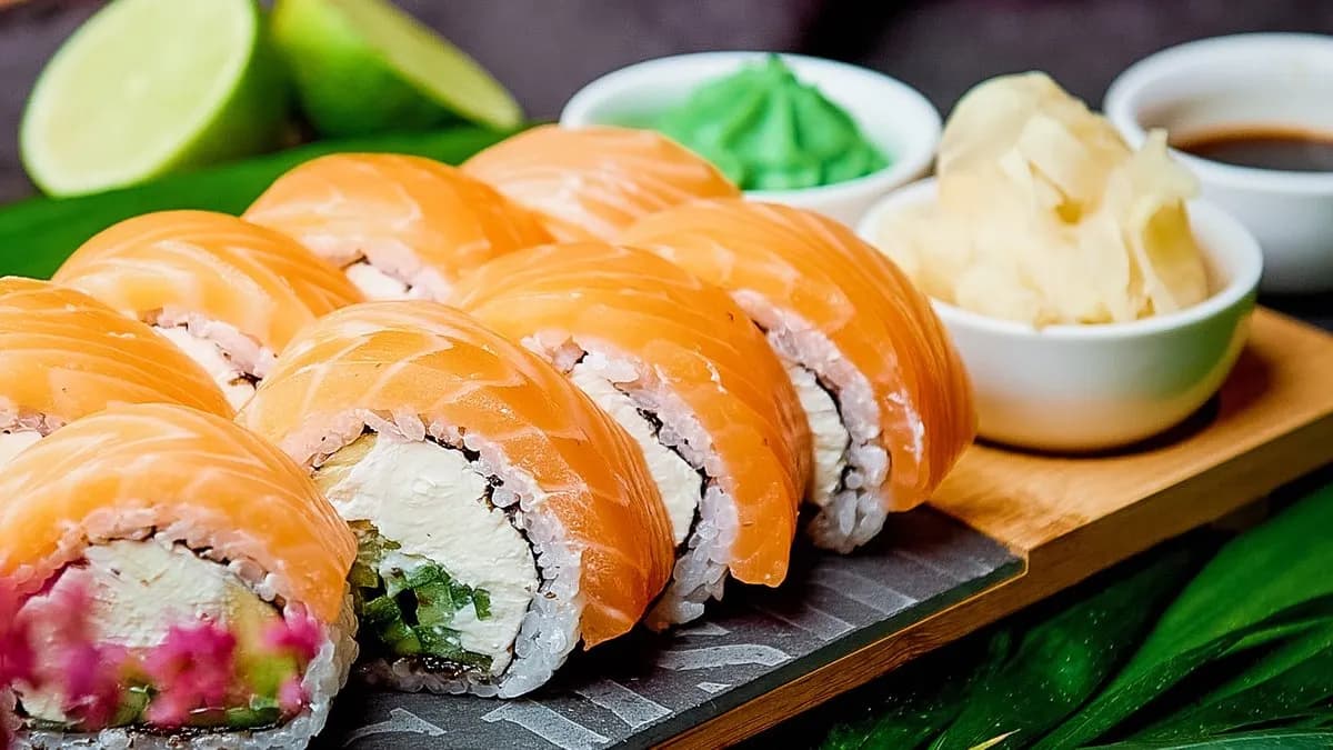 California philadelphia łosoś (8szt)