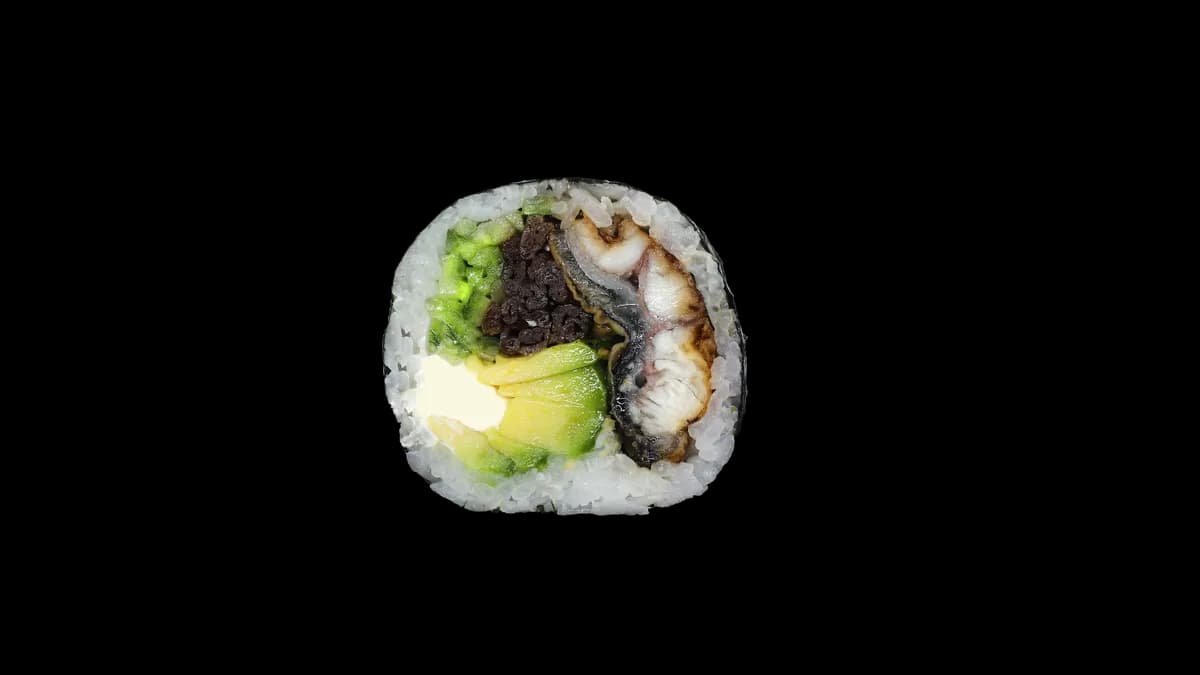 Futomaki z węgorzem (10szt)