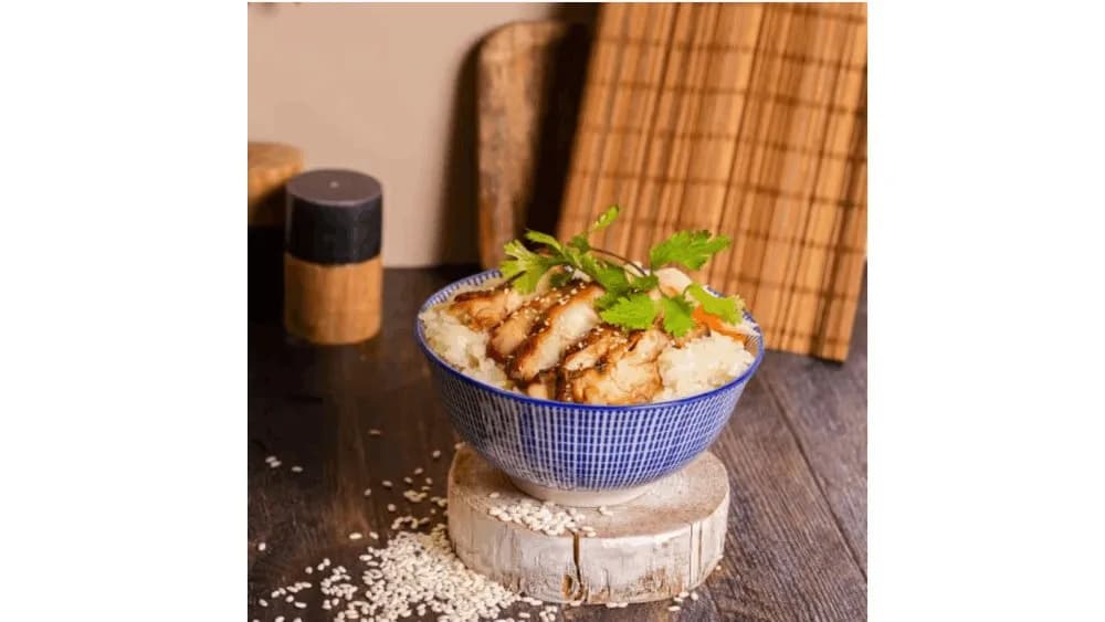 Ryż Kleisty z Kurczakiem