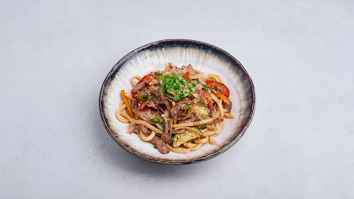 Yaki Udon z kaczką