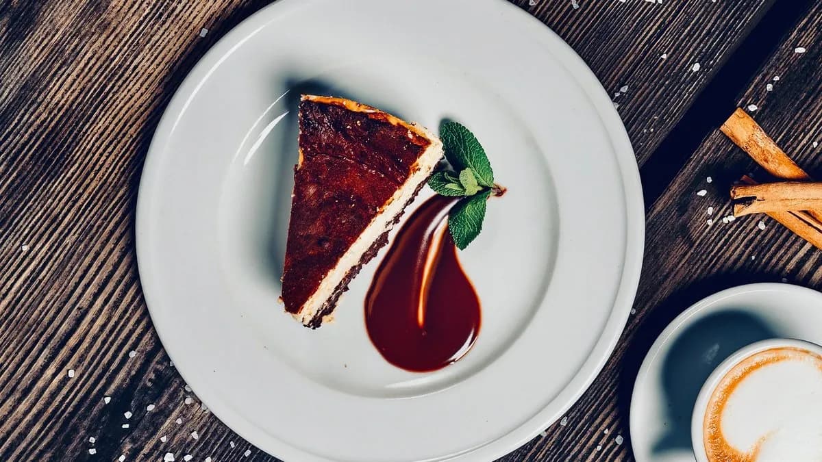 Sernik z białą czekoladą