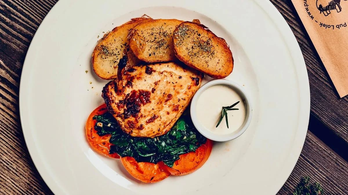 Nadziewana pierś kurczaka