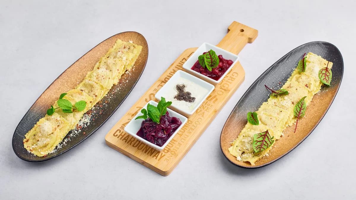 Ravioli miks degustacyjny dla 2 osób