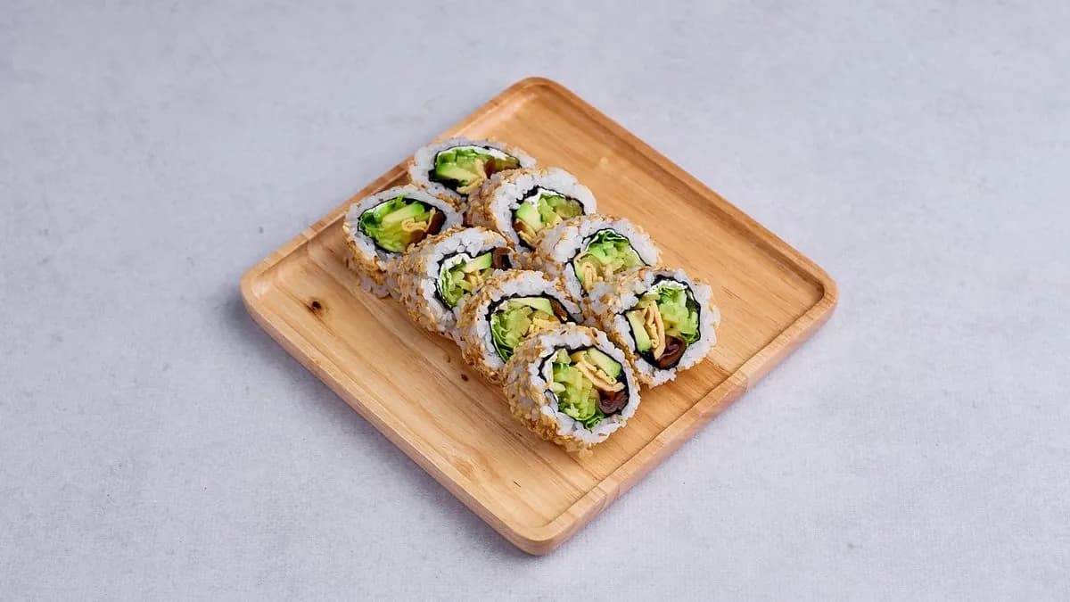 California maki wegetariańskie