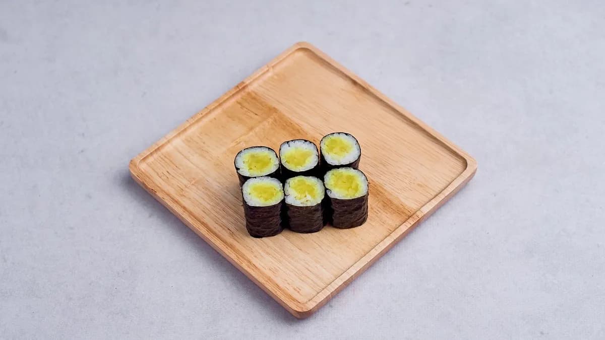 Hosomaki z Rzepą (oshinko)