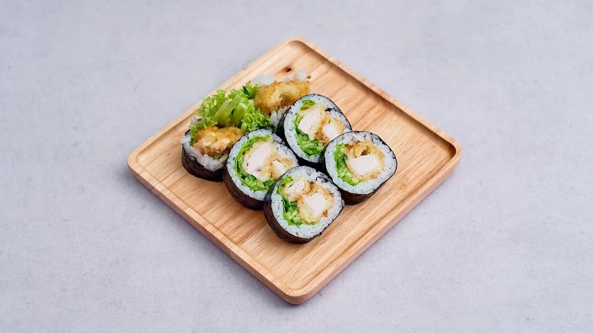 Futomaki pieczone kurczak w panko