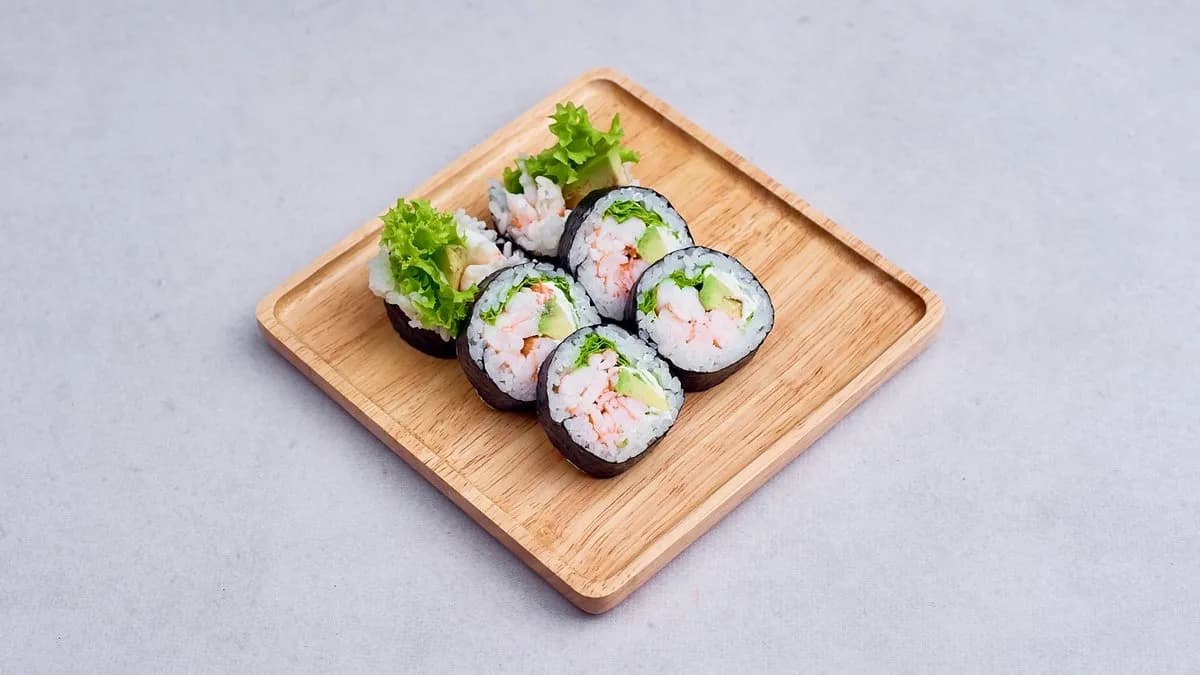 Futomaki krewetka gotowana