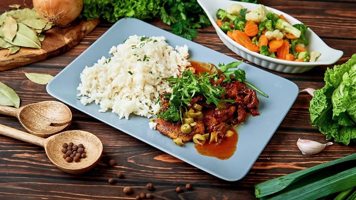 sznycel z piersi kurczaka z chrzanem