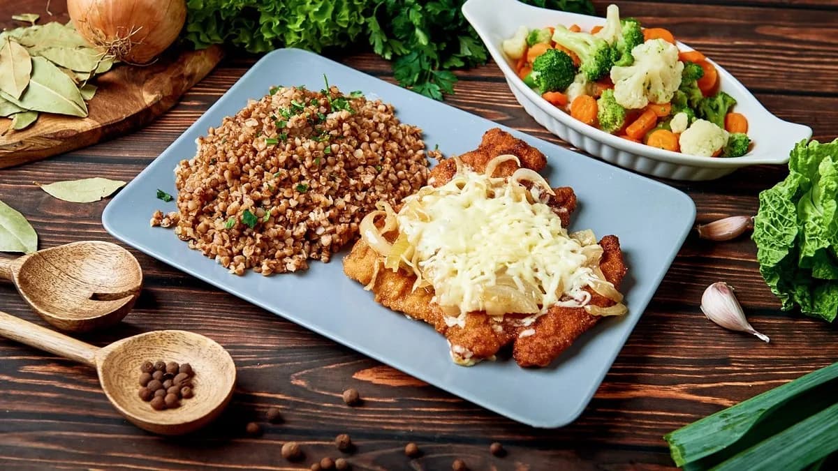 Kotlet schabowy po góralsku