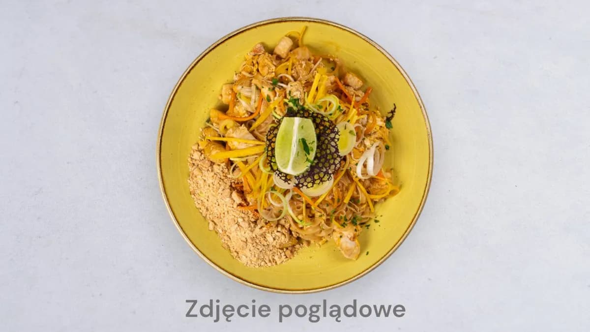 Pad Thai z Boczniakiem w Ponzu